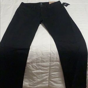 Low Rise Black Jeans